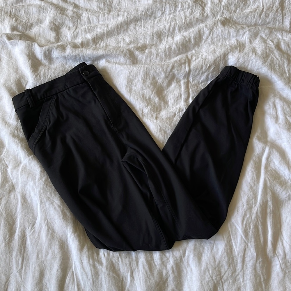 Lululemon ABC Joggers Black Medium Warpstreme (first gen)